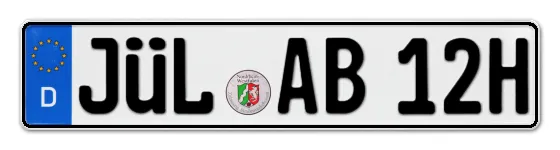 H-Kennzeichen JÜL als Wunschkennzeichen online bestellen