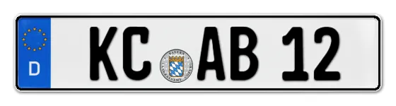 Autokennzeichen KronaCh
