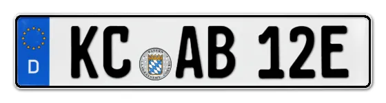 E-Kennzeichen KronaCh online bestellen