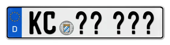 Wunschkennzeichen Kronach reservieren