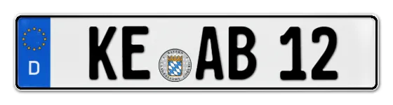 Kennzeichen KEmpten bestellen