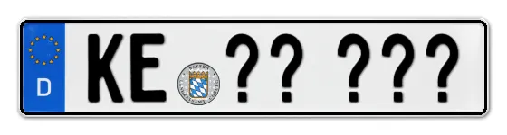 Wunschkennzeichen Kempten reservieren