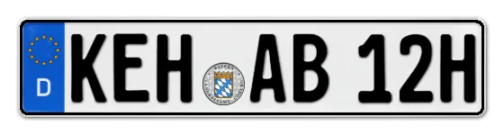 H-Kennzeichen KEH online bestellen