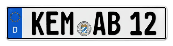 Autokennzeichen KEMnath Autokennzeichen KEMnath
