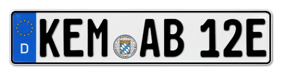E-Kennzeichen KEMnath online bestellen