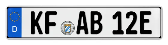 E-Kennzeichen KauFbeuren online bestellen