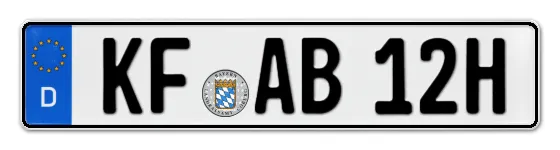 H-Kennzeichen KF online bestellen