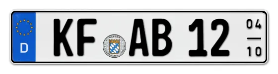 Saisonkennzeichen KF für KauFbeuren online bestellen