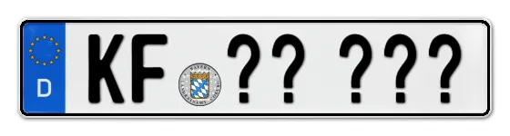 Wunschkennzeichen Kaufbeuren reservieren