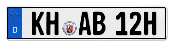 H-Kennzeichen KH online bestellen