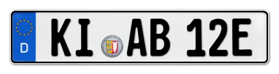 E-Kennzeichen KIel online bestellen