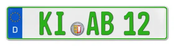 Grüne Kennzeichen KI online bestellen