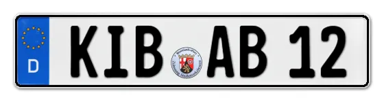 Autokennzeichen KIrchheimBolanden