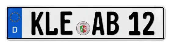 Autokennzeichen KLEve