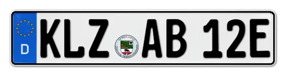 E-Kennzeichen KLötZe online bestellen