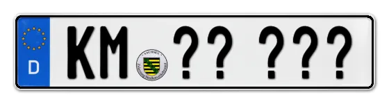 Wunschkennzeichen Kamenz reservieren