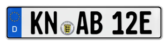 E-Kennzeichen KoNstanz online bestellen