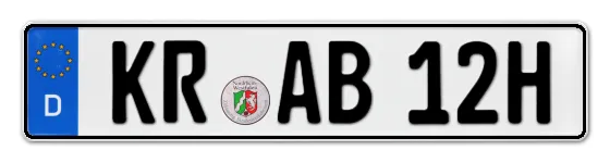 H-Kennzeichen KR als Wunschkennzeichen online bestellen