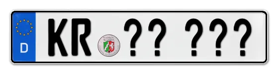 WunschKennzeichen Krefeld Wunschkennzeichen Krefeld reservieren