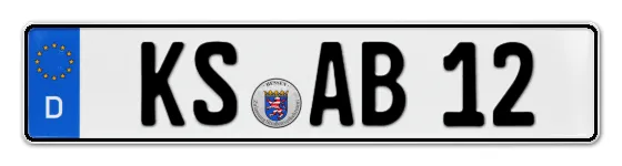 Autokennzeichen KasSel