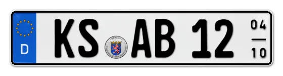 Saisonkennzeichen KS für KasSel online bestellen