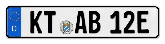 E-Kennzeichen KiTzingen online bestellen