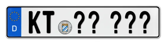 Wunschkennzeichen Kitzingen reservieren