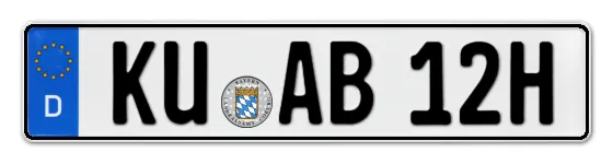 H-Kennzeichen KU online bestellen