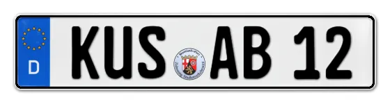 Autokennzeichen KUSel