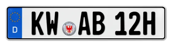 H-Kennzeichen KW online bestellen