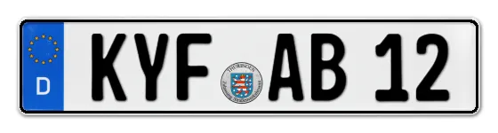 Autokennzeichen KYFfhäuser Autokennzeichen KYFfhäuser
