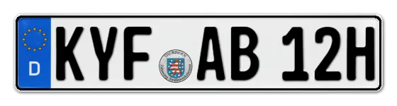 H-Kennzeichen KYF online bestellen