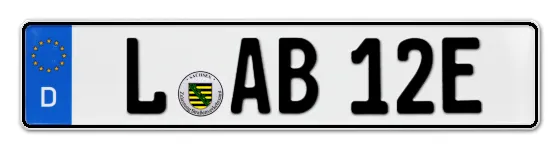 E-Kennzeichen Leipzig online bestellen