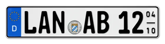 Saisonkennzeichen LANdau Saisonkennzeichen LAN für LANdau online bestellen