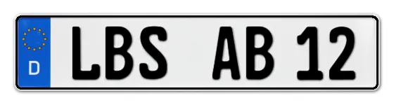 Autokennzeichen LoBenStein