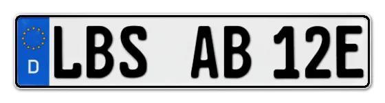 E-Kennzeichen LoBenStein online bestellen