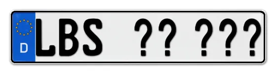 Wunschkennzeichen Lobenstein reservieren