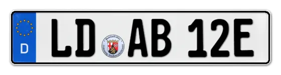 E-Kennzeichen LanDau online bestellen