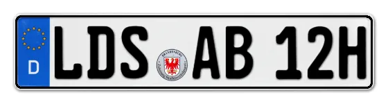 H-Kennzeichen LDS online bestellen