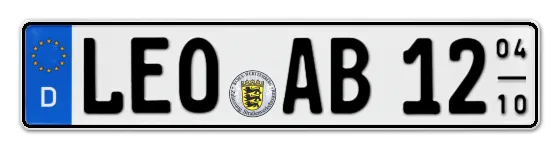Saisonkennzeichen LEO für LEOnberg online bestellen