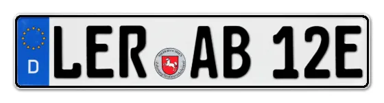 E-Kennzeichen LEeR als Wunschkennzeichen online reservieren