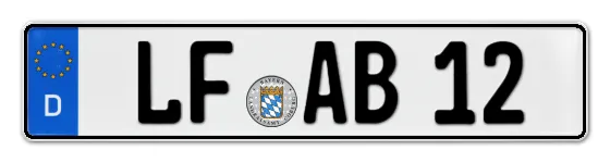 Autokennzeichen LauFen
