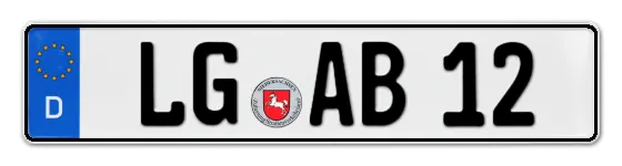 Autokennzeichen LüneburG