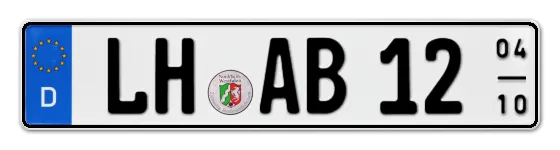 Saisonkennzeichen LH für LüdingHausen online bestellen