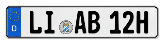 H-Kennzeichen LI online bestellen