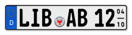 Saisonkennzeichen LIeBenwerda Saisonkennzeichen LIB für LIeBenwerda online bestellen