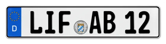 Autokennzeichen LIchtenFels