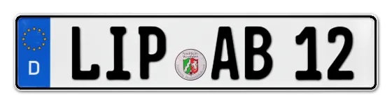 Kennzeichen LIPpe bestellen Kennzeichen LIPpe bestellen