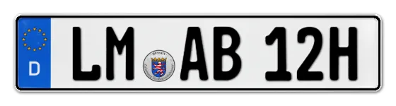 H-Kennzeichen LM online bestellen