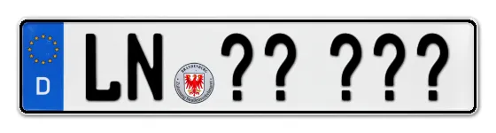 WunschKennzeichen Lübben Wunschkennzeichen Lübben reservieren